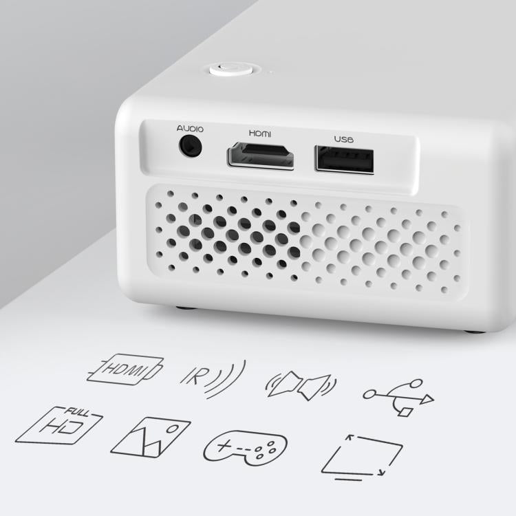 VIVIBRIGHT L01 Crazy Version 1080P 40 Lumens LCD + LED Smart Projector, US Plug, UK Plug, AU Plug, EU Plug