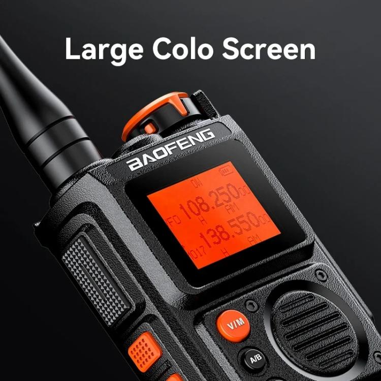 Baofeng K6 ricetrasmettitore analogico portatile FM 1,44"