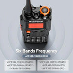 Baofeng K6 ricetrasmettitore analogico portatile FM 1,44"