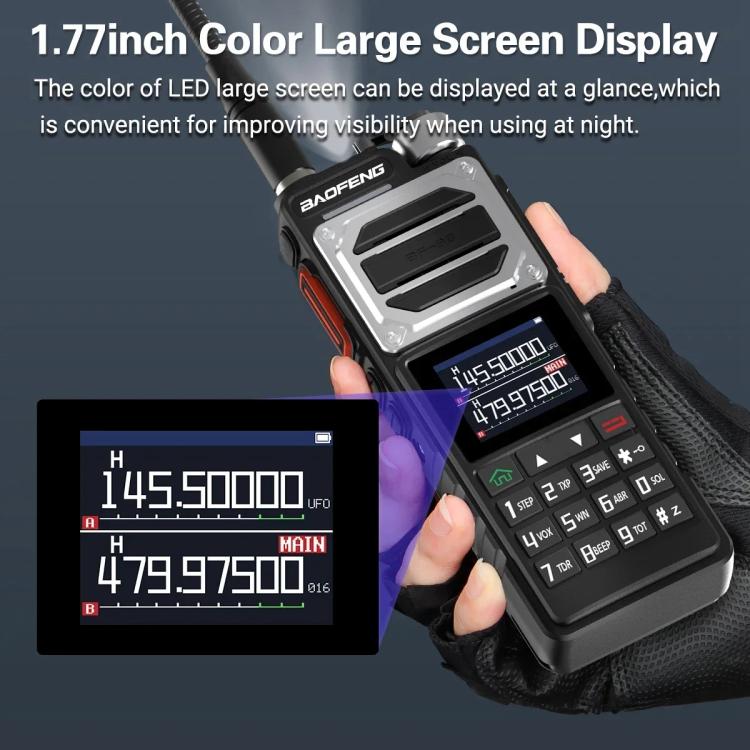 Baofeng UV-25 Ricetrasmettitore portatile FM con codifica DTMF