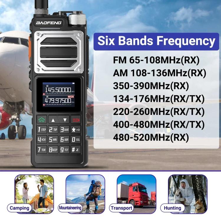 Baofeng UV-25 Ricetrasmettitore portatile FM con codifica DTMF