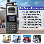 Baofeng UV-25 Ricetrasmettitore analogico portatile FM con codifica DTMF, EU Plug, US Plug