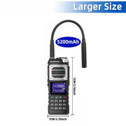 Baofeng UV-25 Ricetrasmettitore analogico portatile FM con codifica DTMF, EU Plug, US Plug
