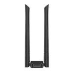 RE-902 External Dual Antenna Bluetooth WiFi 2 in 1 Computer Driver-free USB Network Adapter, RE-902
