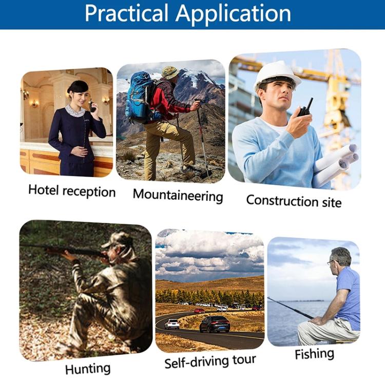 Baofeng UV-9R PRO Walkie Talkie analogico portatile con schermo LCD a matrice di punti, grado di protezione IP57., EU Plug, US Plug