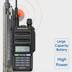 Baofeng UV-9R PRO Walkie Talkie analogico portatile