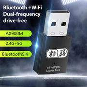 RE-905 Built-in Antenna Bluetooth WiFi 2 in 1 Computer Driver-free USB Network Adapter, RE-905