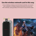 RE-905 Built-in Antenna Bluetooth WiFi 2 in 1 Computer Driver-free USB Network Adapter, RE-905