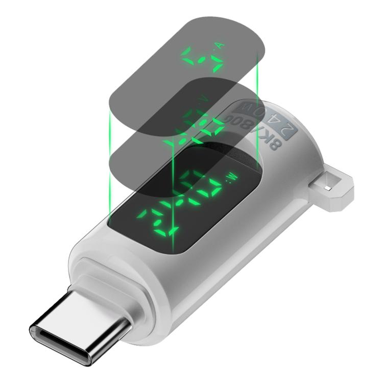 Adattatore Type-C a Type-C 240W con Display Digitale