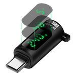 Adattatore Type-C a Type-C 240W con Display Digitale
