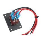 Pannello di controllo con interruttore a 4 pin e 2 velocità, con cavo, per applicazioni nautiche/camper., Switch Controller