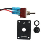 Pannello di controllo con interruttore a 4 pin e 2 velocità, con cavo, per applicazioni nautiche/camper., Switch Controller