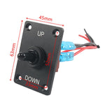 Pannello di controllo con interruttore a 4 pin e 2 velocità, con cavo, per applicazioni nautiche/camper., Switch Controller