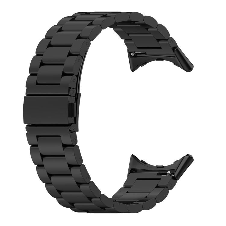Cinturino per orologio in lega di titanio con fibbia piatta a tre perline., For Google Pixel Watch 4 / 3 45mm, For Google Pixel Watch 4 / 3 / 2 / 1 41mm