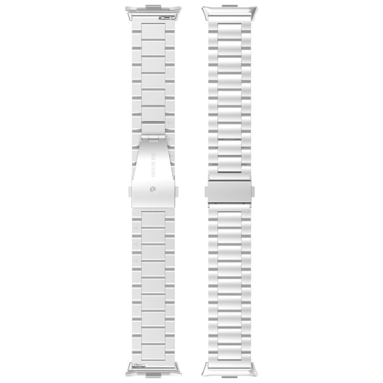 Cinturino per orologio in lega di titanio con fibbia piatta a tre perline., For Xiaomi Band 10 Pro / Redmi Watch 6, For Xiaomi Band 9 / 8, For Redmi Watch 3 Lite / 3 Active