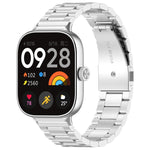 Cinturino per orologio in lega di titanio con fibbia piatta a tre perline., For Xiaomi Band 10 Pro / Redmi Watch 6, For Xiaomi Band 9 / 8, For Redmi Watch 3 Lite / 3 Active