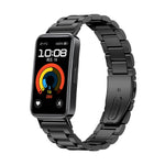 Cinturino per orologio in lega di titanio con fibbia piatta a tre perline., For Huawei Watch Fit 5 / 5 Pro / 4 / 4 Pro, For Huawei Band 10 / 9 / 8, For Huawei Watch Fit 2