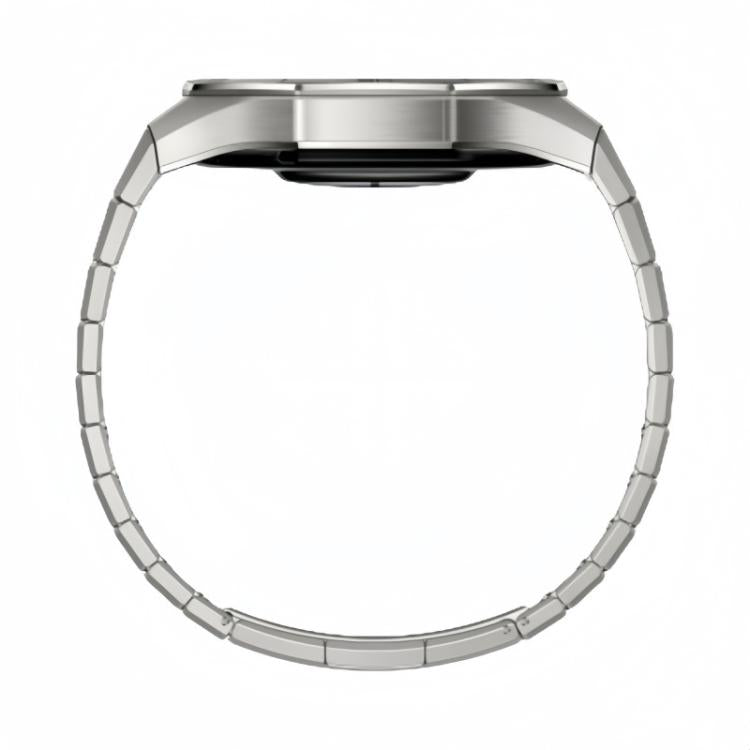 Cinturino per orologio in lega di titanio con fibbia ad arco a una sola perlina, sganciabile lateralmente., For Huawei Watch GT 5 Pro 46mm