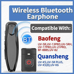 Auricolare Bluetooth wireless per walkie-talkie Baofeng UV5R