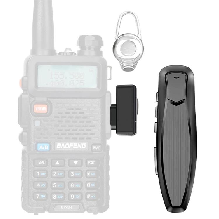 Auricolare Bluetooth wireless per walkie-talkie Baofeng UV5R