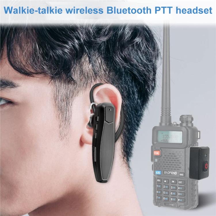 Auricolare Bluetooth wireless per walkie-talkie Baofeng UV5R