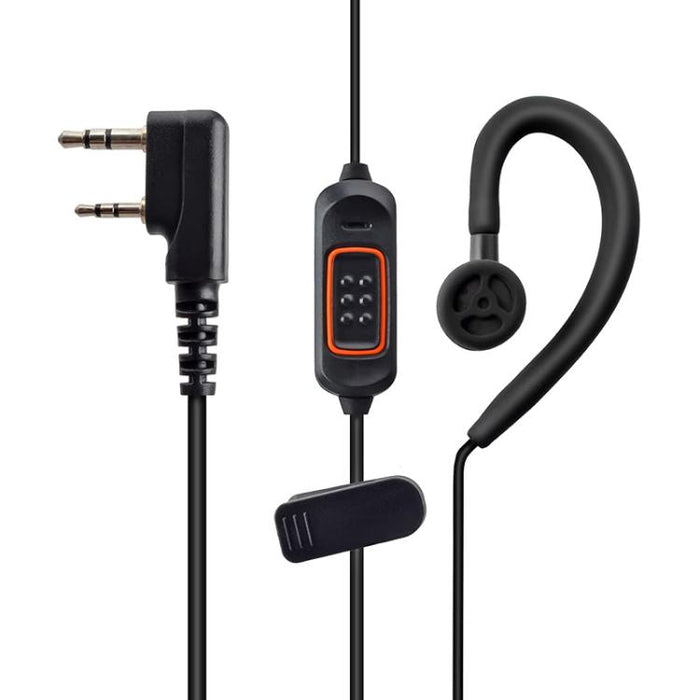 Cuffie con microfono e auricolari a 2 pin per walkie-talkie Baofeng UV5R / Quansheng UV K5 / K6 8800