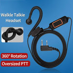Cuffie con microfono 2 pin per walkie-talkie Baofeng UV5R
