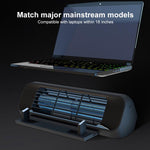NUOXI X1 Mobile Phone Tablet Laptop Turbine Radiator Cooling Base Rack, X1