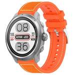 Cinturino per orologio xDfind ibrido in nylon intrecciato e silicone, 20mm For COROS Pace 2 / Apex 2 42mm