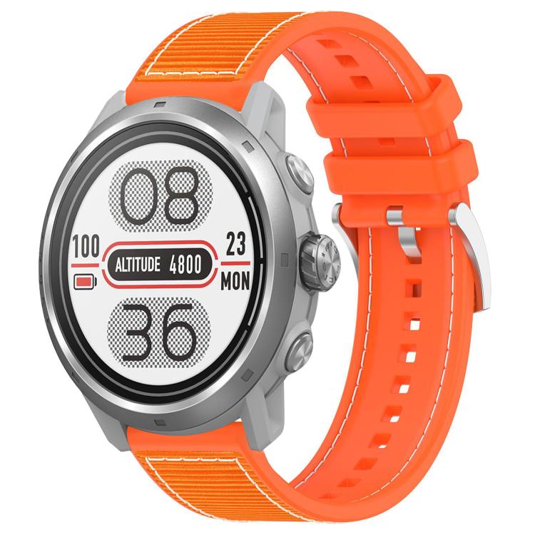 Cinturino per orologio xDfind ibrido in nylon intrecciato e silicone, 20mm For COROS Pace 2 / Apex 2 42mm