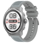 Cinturino per orologio xDfind ibrido in nylon intrecciato e silicone, 20mm For COROS Pace 2 / Apex 2 42mm
