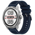 Cinturino per orologio xDfind ibrido in nylon intrecciato e silicone, 20mm For COROS Pace 2 / Apex 2 42mm