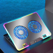 NUOXI F36-2 6-Speed Adjustable Dual-Fan Ultrathin Laptop Cooler, NUOXI F36-2