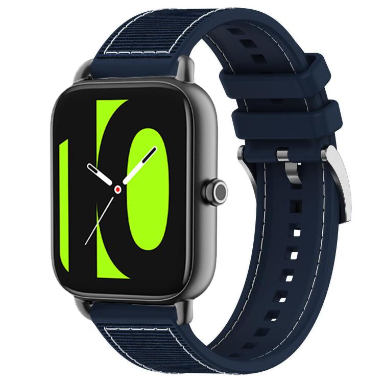 Cinturino per orologio xDfind ibrido in nylon intrecciato e silicone, 22mm For Xiaomi Watch S3 / 2 Pro / S2 / S1, 22mm For Xiaomi Haylou?Watch S001 / LS02 Pro, 20mm For Xiaomi Haylou RS4 Plus LS11 / LS12
