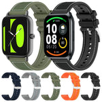 Cinturino per orologio xDfind ibrido in nylon intrecciato e silicone, 22mm For Xiaomi Watch S3 / 2 Pro / S2 / S1, 22mm For Xiaomi Haylou?Watch S001 / LS02 Pro, 20mm For Xiaomi Haylou RS4 Plus LS11 / LS12