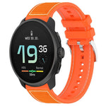 Cinturino per orologio xDfind ibrido in nylon intrecciato e silicone, 22mm For Suunto Race S / Race / 9 Peak