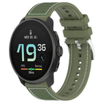 Cinturino per orologio xDfind ibrido in nylon intrecciato e silicone, 22mm For Suunto Race S / Race / 9 Peak
