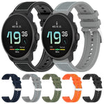 Cinturino per orologio xDfind ibrido in nylon intrecciato e silicone, 22mm For Suunto Race S / Race / 9 Peak