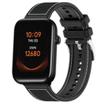 Cinturino per orologio xDfind ibrido in nylon intrecciato e silicone, 20mm For Ticwatch GTH / E3 / E / 2, 22mm For Ticwatch Pro X / Pro 3 / Pro