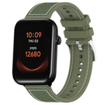 Cinturino per orologio xDfind ibrido in nylon intrecciato e silicone, 20mm For Ticwatch GTH / E3 / E / 2, 22mm For Ticwatch Pro X / Pro 3 / Pro
