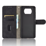 Custodia portafoglio in pelle PU per Xiaomi Poco X3 NFC