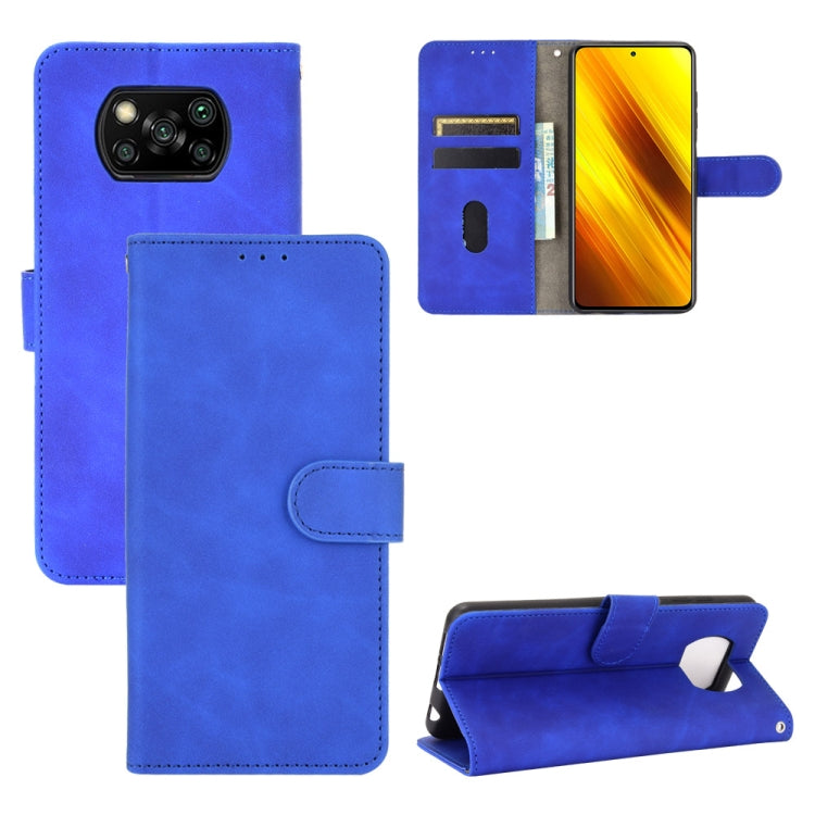 Custodia portafoglio in pelle PU per Xiaomi Poco X3 NFC