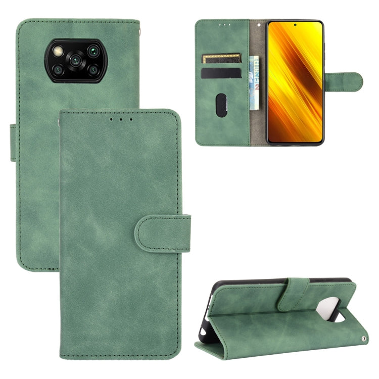 Custodia portafoglio in pelle PU per Xiaomi Poco X3 NFC