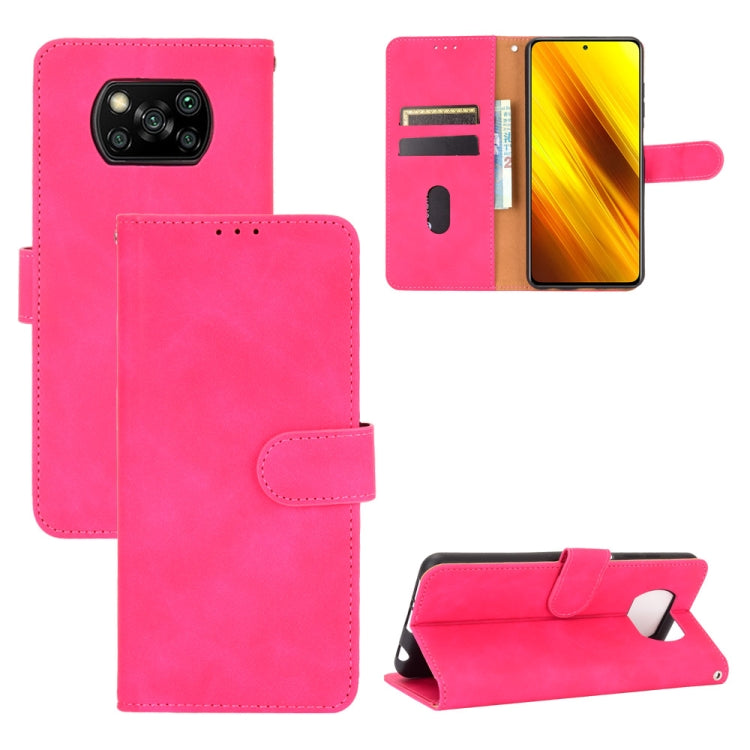 Custodia portafoglio in pelle PU per Xiaomi Poco X3 NFC
