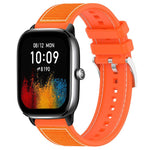 Cinturino per orologio xDfind ibrido in nylon intrecciato e silicone, 22mm For Amazfit GTR 4 / GTR 3 / GTR 3 Pro, 20mm For Amazfit GTS4 Mini / GTS 3 / GTS 2
