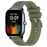 Cinturino per orologio xDfind ibrido in nylon intrecciato e silicone, 22mm For Amazfit GTR 4 / GTR 3 / GTR 3 Pro, 20mm For Amazfit GTS4 Mini / GTS 3 / GTS 2