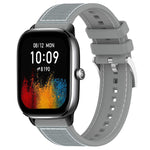 Cinturino per orologio xDfind ibrido in nylon intrecciato e silicone, 22mm For Amazfit GTR 4 / GTR 3 / GTR 3 Pro, 20mm For Amazfit GTS4 Mini / GTS 3 / GTS 2
