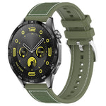 Cinturino per orologio xDfind ibrido in nylon intrecciato e silicone, 22mm For Huawei Watch GT5/GT5 Pro/4/4 Pro, 20mm For Huawei Watch GT4 / GT3 / GT2