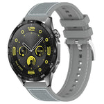 Cinturino per orologio xDfind ibrido in nylon intrecciato e silicone, 22mm For Huawei Watch GT5/GT5 Pro/4/4 Pro, 20mm For Huawei Watch GT4 / GT3 / GT2