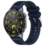Cinturino per orologio xDfind ibrido in nylon intrecciato e silicone, 22mm For Huawei Watch GT5/GT5 Pro/4/4 Pro, 20mm For Huawei Watch GT4 / GT3 / GT2
